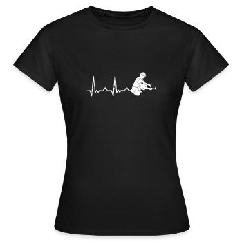 Électricien Électricien Électricien Ingénieur électricien - T-shirt Femme - noir - Devant - AI Model Female 172 dark (172cm)