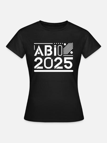 Abi 2025 - Frauen T-Shirt - Schwarz