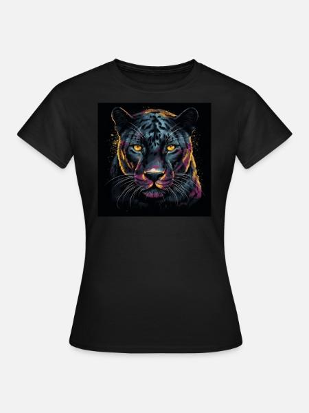 DER SCHWARZE PANTHER - Frauen T-Shirt - Schwarz