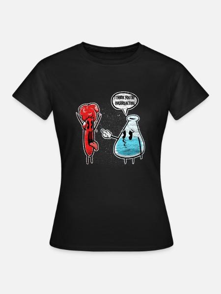 Chemie - Frauen T-Shirt - Schwarz