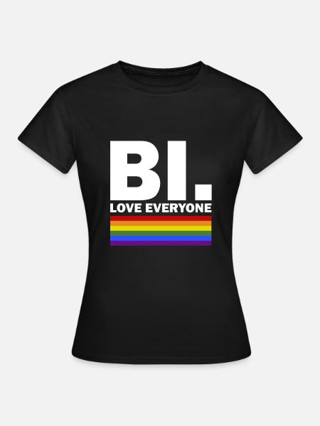 Bi - Frauen T-Shirt - Schwarz
