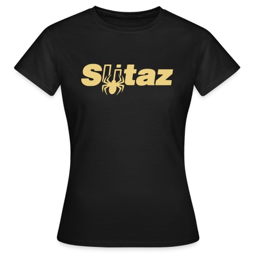 SliTaz Black Logo - Women's T-Shirt