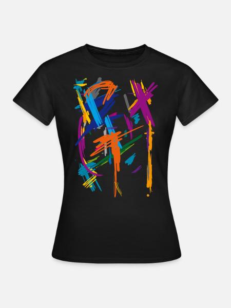 Kunst - Frauen T-Shirt - Schwarz