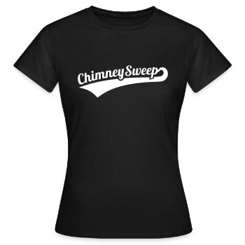 Schornsteinfeger - Frauen T-Shirt - Schwarz - Vorne - AI Model Female 172 dark (172cm)