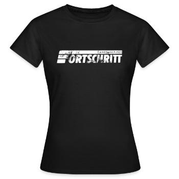 Fortschritt Landmaschinen der DDR - Frauen T-Shirt - Schwarz - Vorne - AI Model Female 172 dark (172cm)