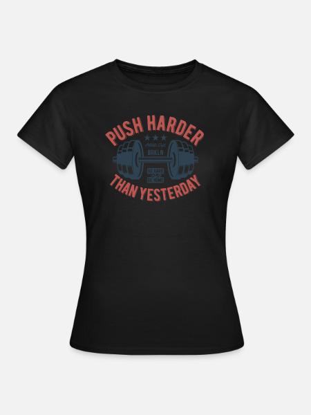 Go hard or go home - Women's T-Shirt - black