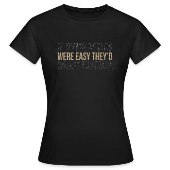 Gymnastik Turnen Turnerin Bodenturnen Geschenk - Frauen T-Shirt - Schwarz - Vorne - AI Model Female 172 dark (172cm)