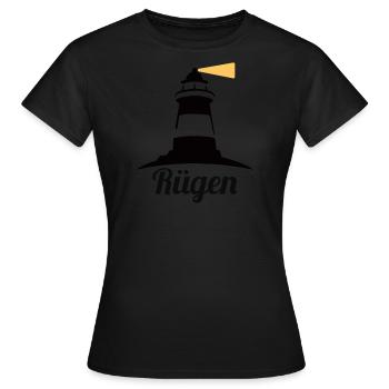 réprimande - T-shirt Femme - noir - Devant - AI Model Female 172 dark (172cm)