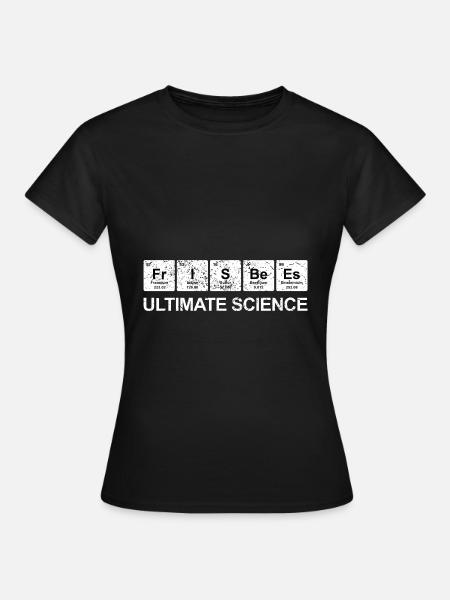 Élément chimique cadeau de énonciations drôle Frisbee - T-shirt Femme - noir