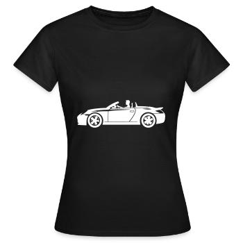 Voiture de sport - T-shirt Femme - noir - Devant - AI Model Female 172 dark (172cm)