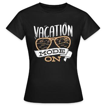 Spring Break Gateaway - T-shirt Femme - noir - Devant - AI Model Female 172 dark (172cm)