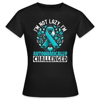 Dysautonomie Bewusstsein Chronische Krankheit - Frauen T-Shirt - Schwarz - Vorne - AI Model Female 172 dark (172cm)
