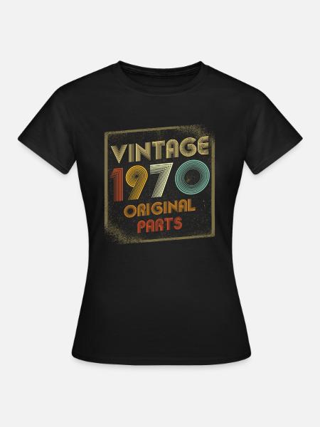 VINTAGE 1970 - Women's T-Shirt - black