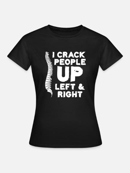 Osteopathen Geschenke - Frauen T-Shirt - Schwarz