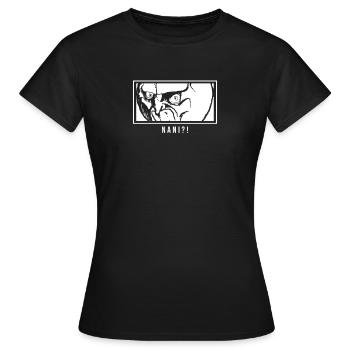 Nani meme - Women's T-Shirt - black - Front - AI Model Female 172 dark (172cm)