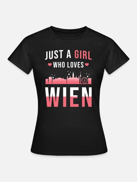 Wien - Frauen T-Shirt - Schwarz