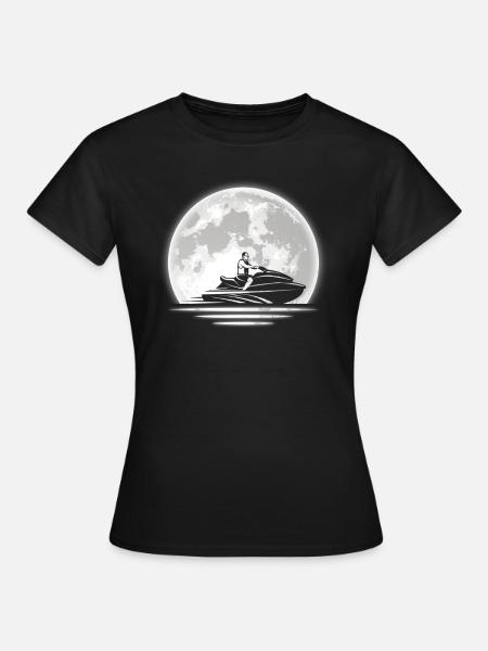 Jetski - Frauen T-Shirt - Schwarz