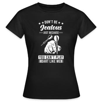 Dard - T-shirt Femme - noir - Devant - AI Model Female 172 dark (172cm)
