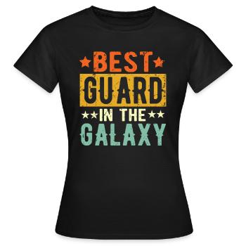 Best Security Guard ever Security Guard Gift - Women's T-Shirt - black - Front - AI Model Female 172 dark (172cm)
