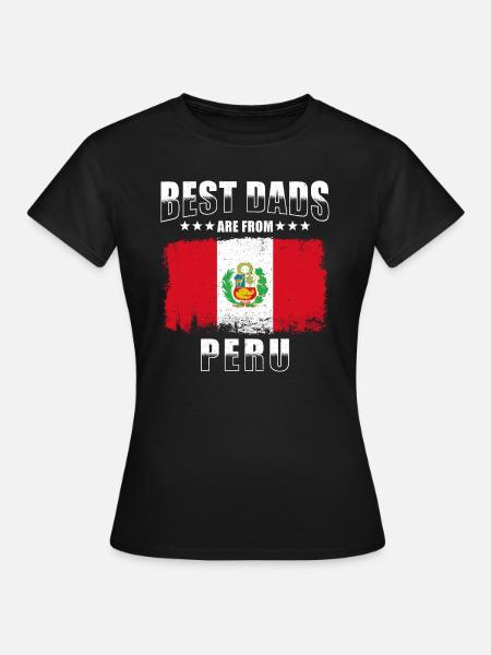 Peruanischer Vater - Frauen T-Shirt - Schwarz