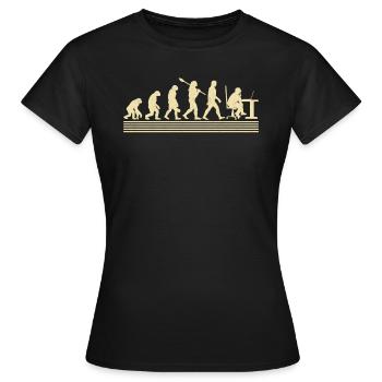 Development of web developers - Women's T-Shirt - black - Front - AI Model Female 172 dark (172cm)