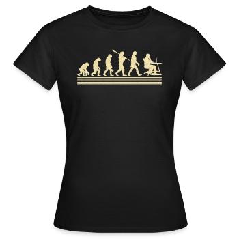 Administrator-entwicklung - Frauen T-Shirt - Schwarz - Vorne - AI Model Female 172 dark (172cm)