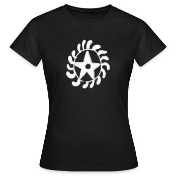 Ägypten Altes Symbol Transformation - Frauen T-Shirt - Schwarz - Vorne - AI Model Female 172 dark (172cm)