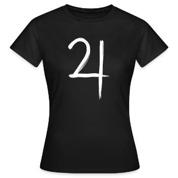 Jupiter Astrologie Symbol - Frauen T-Shirt - Schwarz - Vorne - AI Model Female 172 dark (172cm)
