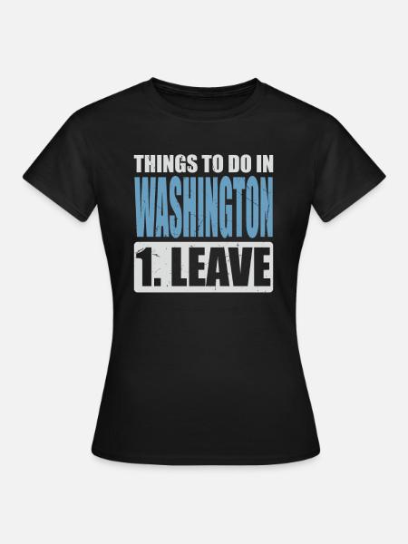 Washington Meme - Frauen T-Shirt - Schwarz