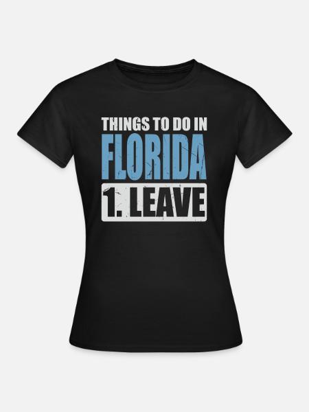 Florida Meme - Frauen T-Shirt - Schwarz
