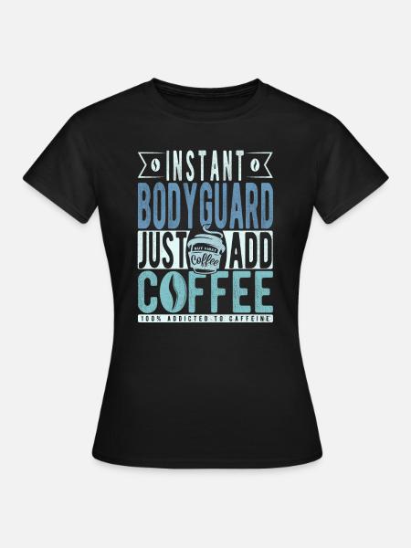 Buchalter Kaffee Spruch - Frauen T-Shirt - Schwarz