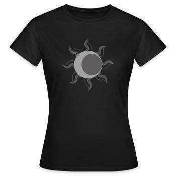 Sun Gothic - Women's T-Shirt - black - Front - AI Model Female 172 dark (172cm)