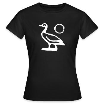 Ägypten Altes Symbol Sa Ra - Frauen T-Shirt - Schwarz - Vorne - AI Model Female 172 dark (172cm)