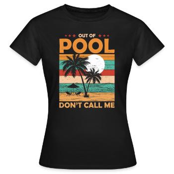 Sauveteurs, sauveteurs, pensions - T-shirt Femme - noir - Devant - AI Model Female 172 dark (172cm)