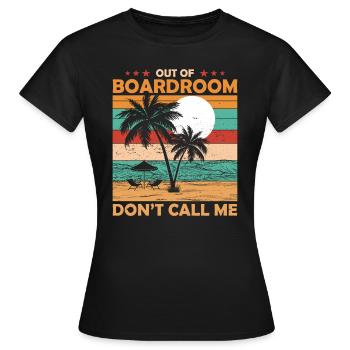 Ceo-rücktritt Aus Der Vorstandsetage Ceo Im - Frauen T-Shirt - Schwarz - Vorne - AI Model Female 172 dark (172cm)