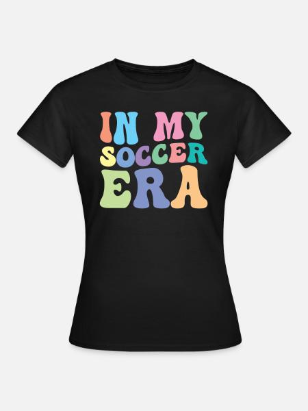 Fußballspielerin Frauenfußball Fußball Mädchen - Frauen T-Shirt - Schwarz