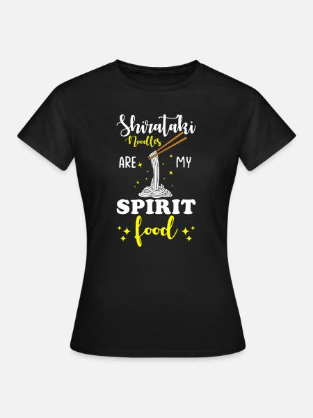 Shiritaki Nudeln - Frauen T-Shirt - Schwarz