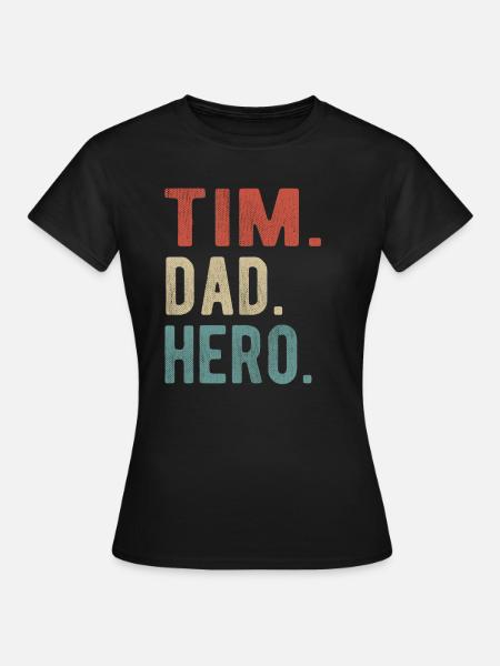 Tim Papa Held - Frauen T-Shirt - Schwarz