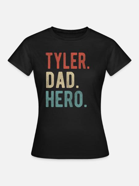 Tyler Papa Held - Frauen T-Shirt - Schwarz