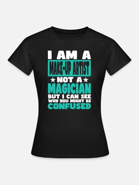 Visagist - Frauen T-Shirt - Schwarz