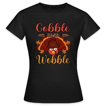 Devour them until they - Women's T-Shirt - black - Front - AI Model Female 172 dark (172cm)