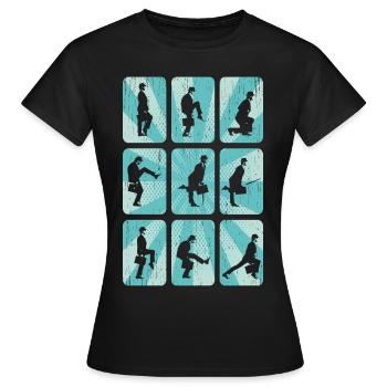 Graphique graphique - T-shirt Femme - noir - Devant - AI Model Female 172 dark (172cm)