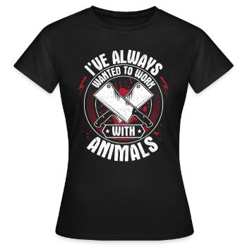 Boucher boucher boucher boucher - T-shirt Femme - noir - Devant - AI Model Female 172 dark (172cm)
