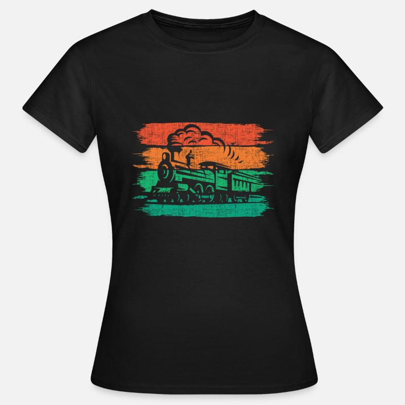 train - Women's T-Shirt - black