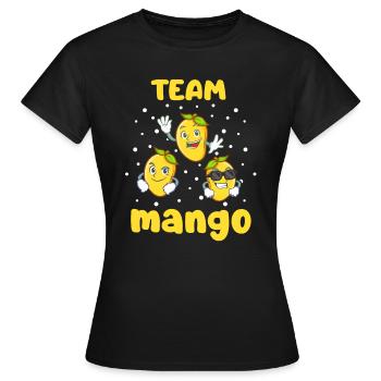 Mango - Frauen T-Shirt - Schwarz - Vorne - AI Model Female 172 dark (172cm)