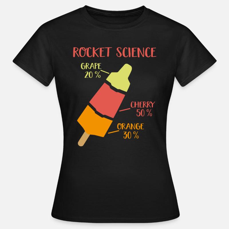 rocket science - Frauen T-Shirt - Schwarz