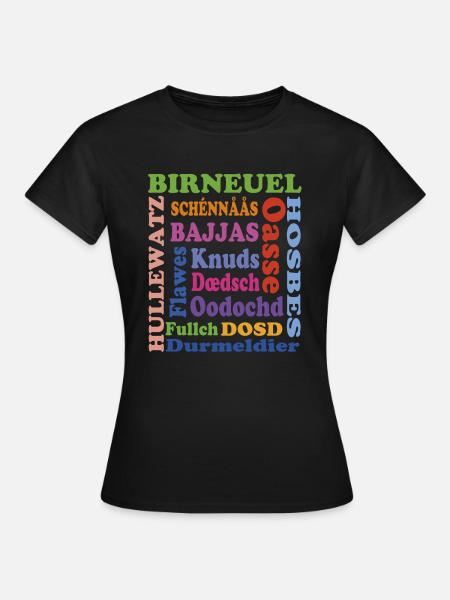 schimpf - Frauen T-Shirt - Schwarz