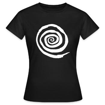 hypnose - T-shirt Femme - noir - Devant - AI Model Female 172 dark (172cm)