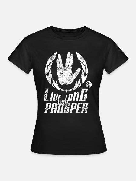 Star Trek Discovery LLAP Vulcans - Women's T-Shirt - black