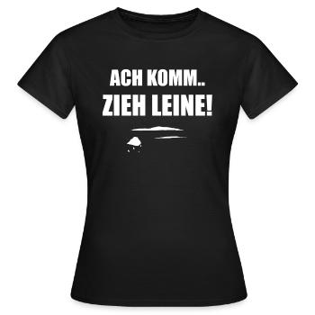 Drogen Kokain Speed Lustiger Spruch Feiern Party - Frauen T-Shirt - Schwarz - Vorne - AI Model Female 172 dark (172cm)